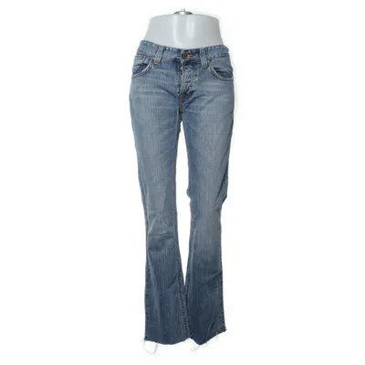 Spijkerbroek (Blauw) van Nudie Jeans Katoen