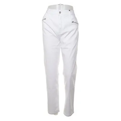 Pants (White) from Flash Woman Elastane, Polyester, Viscose