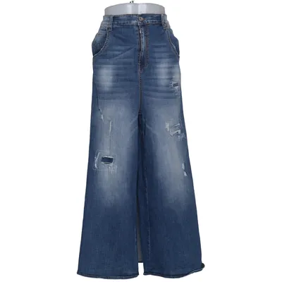 Jeanskjol (Blå) från Cabana Living Bomull, Elastan, Viskos