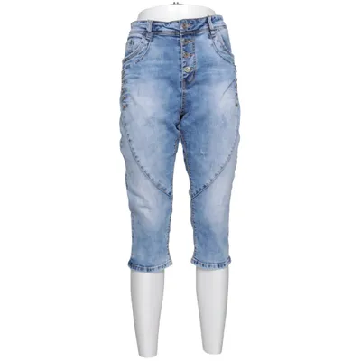 Short en jean (Bleu) de Chica London Coton, Élasthane, Polyester, Viscose