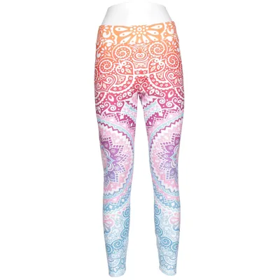 Sports tights (Multicolored) Elastane, Polyester