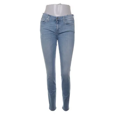 Spijkerbroek (Blauw) van 7 for All Mankind Katoen, Elastaan