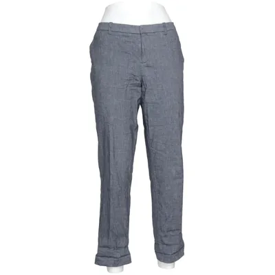 Kostuumbroek (Blauw) van Oui Collection Katoen, Elastaan, Linnen