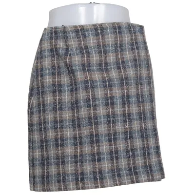 Kjol (Blå, Grå, Flerfärgad) från Somewhere Bomull, Polyester, Ull
