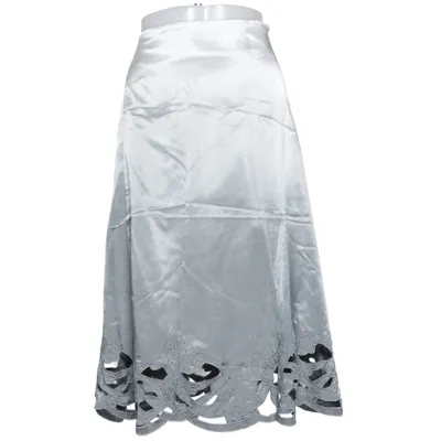 Maxi skirt (Gray) from I Say Elastane, Polyester