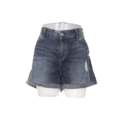 Denim shorts (Blauw) van Denim by Lindex Katoen, Elastaan