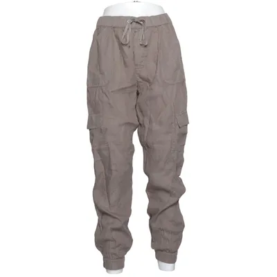 Cargo pants (Beige) from Nicole Miller Linen