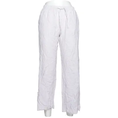 Broek (Beige) van Bershka Linnen, Viscose