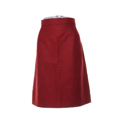 Skirt (Red, Multicolored) from Ellen Eisemann Elastane, Polyamide, Wool, Viscose