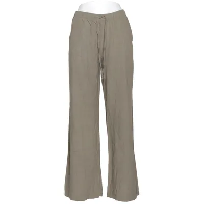 Broek (Groen) van Stradivarius Linnen, Viscose