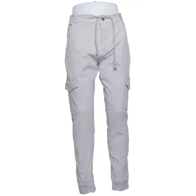 Cargo broek (Grijs) van 2Y Premium Katoen, Elastaan