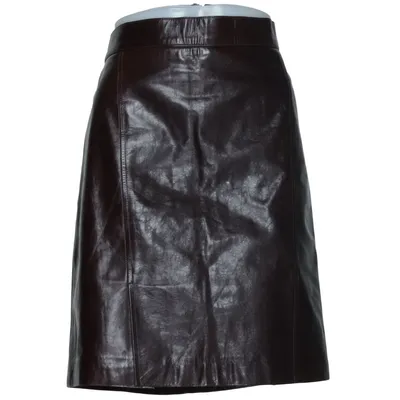 Leather skirt (Brown) from Hollies Leather, Polyester
