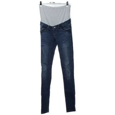 Mammajeans (MLAUGUSTA SLIM SCRATCH JEANS B) från Mamalicious Bomull, Elastan, Polyester