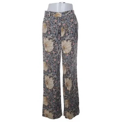 Palazzobukser (Blå, Flerfarvet) fra Morris & Co x H&M Lyocell, Polyester, Viscose