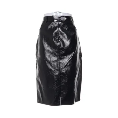 Kokerrok (Zwart) van Pieces Polyester, Polyurethaan