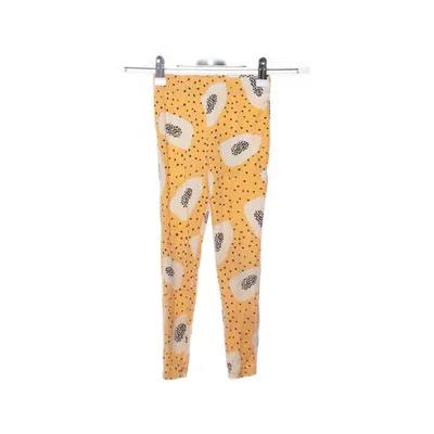Leggings (Orange, Multicolored) from Mixed Grill Bamboo, Elastane