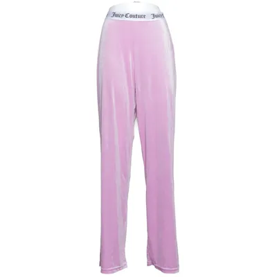 Palazzo broek (Lila) van Juicy Couture Elastaan, Polyester