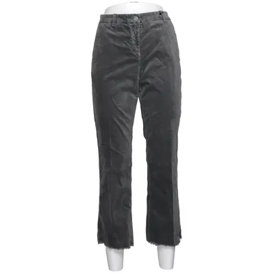 Pantalon (Gris) de Luisa Cerano Coton, Modal, Polyester, Polyuréthane
