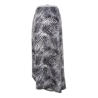 Kjol (Grå, Flerfärgad) från Plus Size Elastan, Polyester thumbnail 2