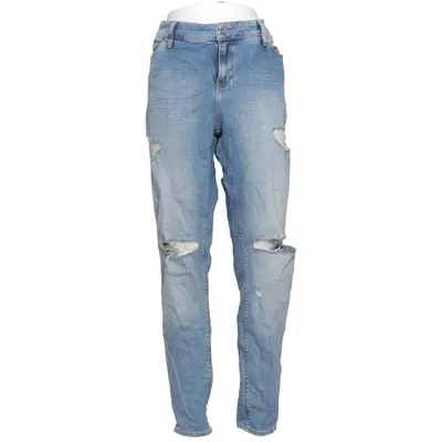 Spijkerbroek (Girlfriend) van H&M+ Katoen, Elastaan
