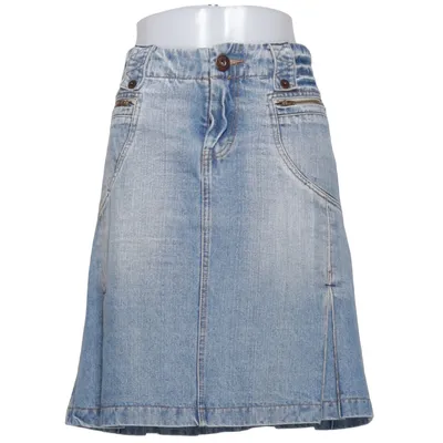 Jupe en jean (Bleu) de Fresh Spirit Coton