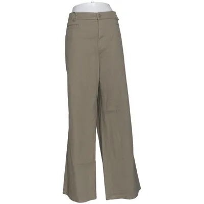 Pantalon patte d'éléphant (Vert) de Collusion Coton