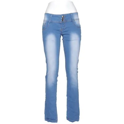 Jeans (Blå) från Just F... Bomull, Elastan