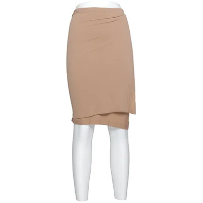Skirt (Beige) from Plein Sud Elastane, Viscose