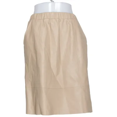 Leren rok (Beige) van Norah