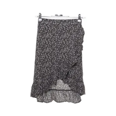 Wrap skirt (Gray, White) from Ü by KappAhl Viscose