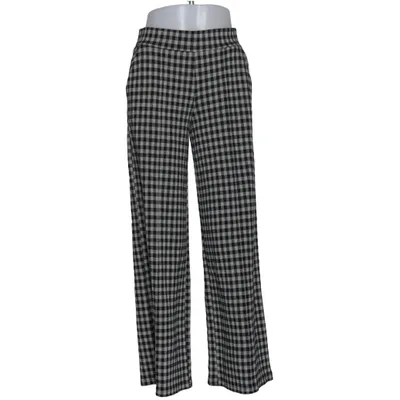 Palazzobyxor (Svart, Vit) från Ichi Elastan, Polyester, Viskos