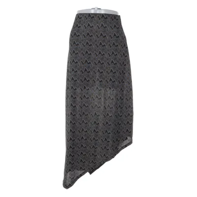 Maxi skirt (Black, Multicolored) from Zara Collection Polyester, Elastane