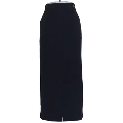 Långkjol (Blå) från Gerry Weber Polyester, Ull