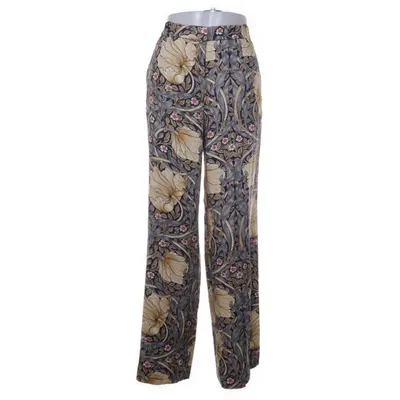Palazzobukser (Blå, Flerfarvet) fra Morris & Co x H&M Lyocell, Polyester, Viscose