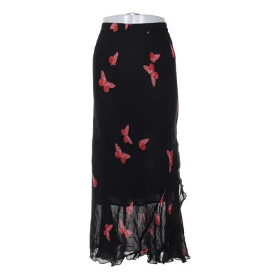 Maxi rok (Zwart, Rood) van Sempre Piu by Chalou Katoen