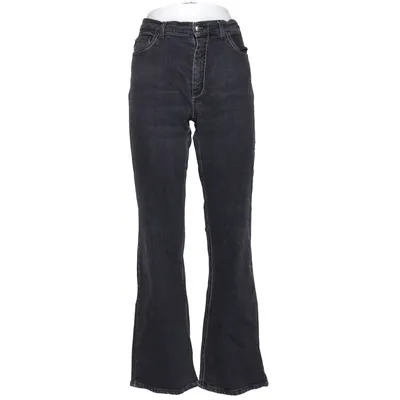 Spijkerbroek (Zwart) van Lisa Valli Jeans Katoen, Elastaan