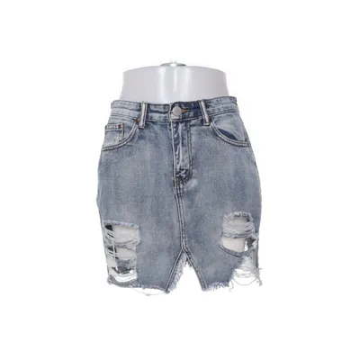 Denim skirt (Blue) from Boohoo Blue Cotton, Polyester