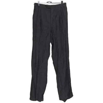 Suit pants (Gray) from Yves Saint Laurent Polyester, Viscose