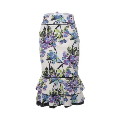 Rok (Wit, Meerkleurig) van Karen Millen Acetaat, Elastaan, Polyamide, Zijde