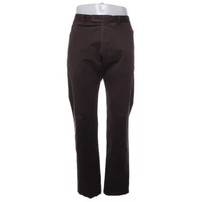 Chinos (Brun) fra Oscar Jacobson Bomuld, Elastan