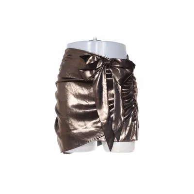 Wrap skirt (Brown) from For Love & Lemons