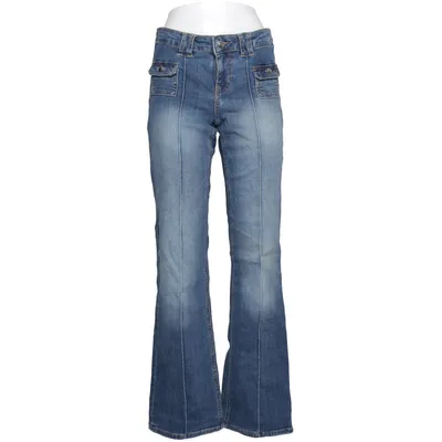 Spijkerbroek (Blauw) van Divided by H&M Katoen, Elastaan, Polyester