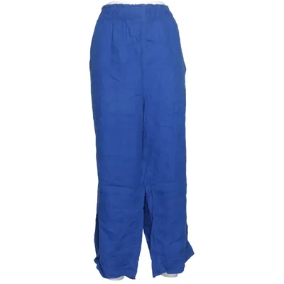 Pants (Blue) from H&M Linen, Cotton