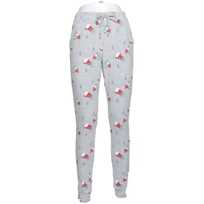 Pyjamahose (Grau, Rot, Weiß) von Cubus Baumwolle, Elasthan, Viskose