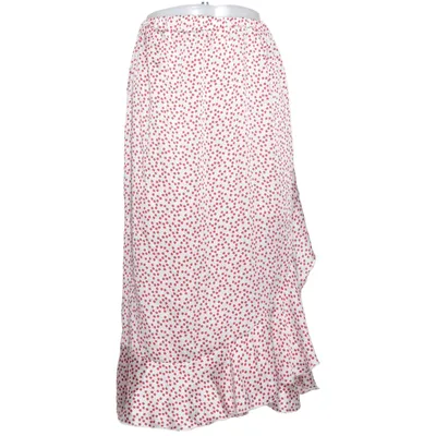 Jupe portefeuille (Blanc, Rouge) de ONLY Blue Denim Polyester