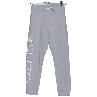 Mjukisbyxor (Grå) från Kenzo Kids Bomull, Polyester