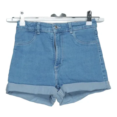Jeansshorts (Blå) från &Denim by H&M Bomull, Elastan, Polyester