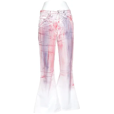 Jeans (Hvid, Rød, Blå) fra Take Two Bomuld, Polyester