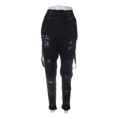 Jeans (Sort) fra Romwe Bomuld, Elastan, Polyester