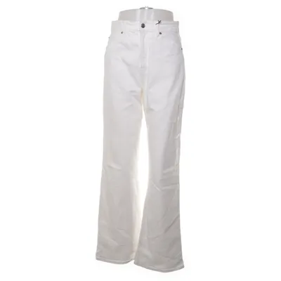 Jeans (Vit) från H&M Bomull, Elastan